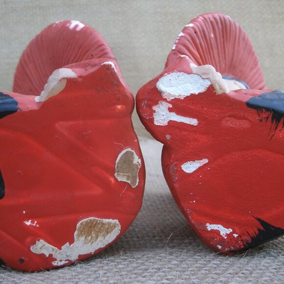 Vintage Chinese Boy & Girl Chalkware Figurines - Picture 14 of 16